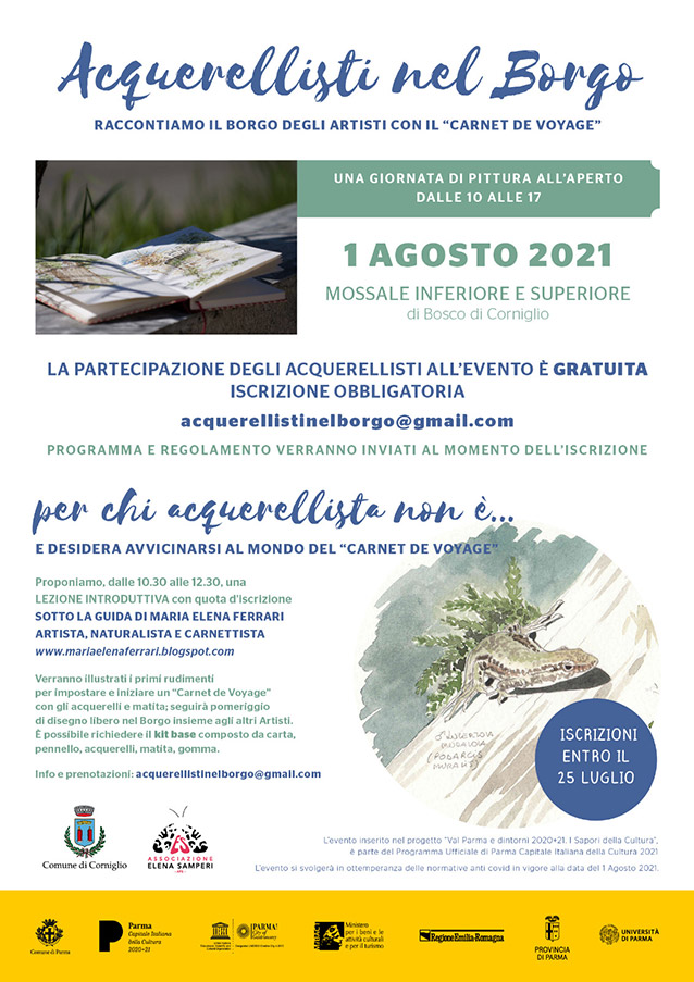 Acquerellisti nel Borgo