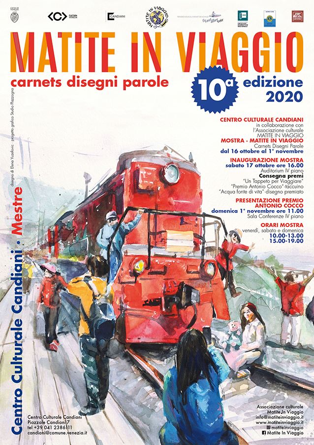 MATITE IN VIAGGIO CARNETS DISEGNI PAROLE MANIFESTO 2020