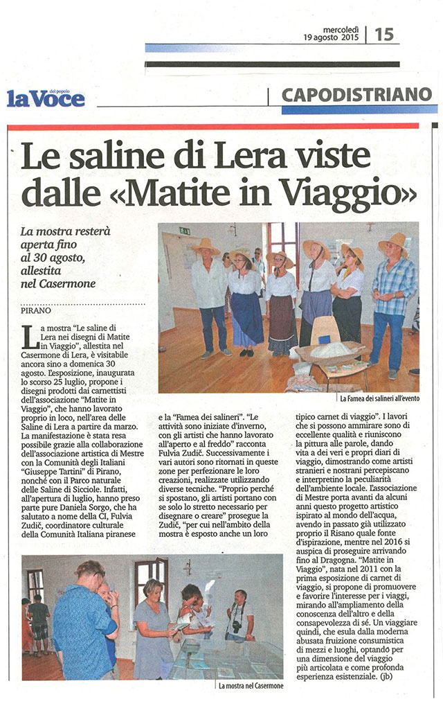 MIV - articolo su La voce del Popolo Capodistriano 19-08-2015.jpg