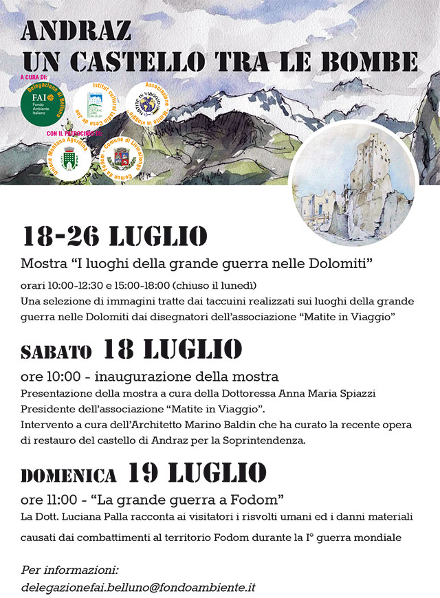 Mostra al castello Di Andraz
