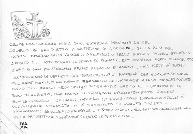 Domenica 23 maggio - Croce longobarda - Diana Zacchello
