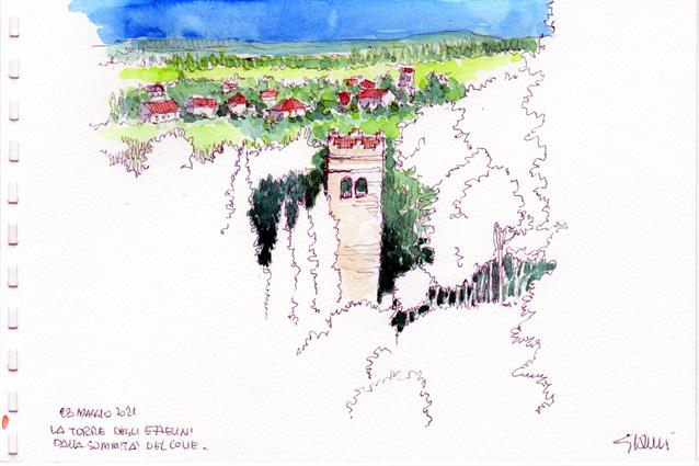 Domenica 23 maggio - La torre dal colle - Giovanni Cocco