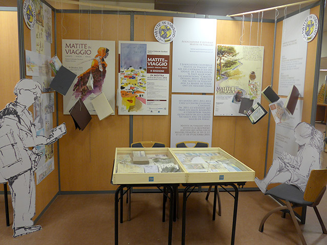 Rendez-Vous du Carnet de Voyage 2013 - Lo stand MIV