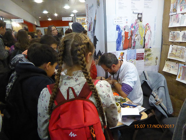 RENDEZ-VOUS DU CARNET DE VOYAGE 2017 - stand miv 004
