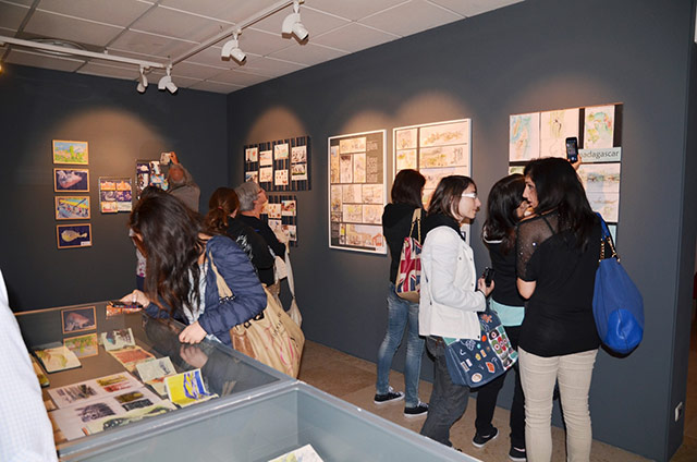 Mostra Matite in Viaggio 2014 - gli studenti slla mostra - immagine 1