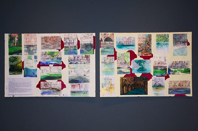 Mostra Matite in Viaggio 2014 - gli studenti slla mostra - immagine 7