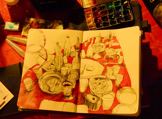 Cena sociale MIV Carnets Disegni Parole 2016