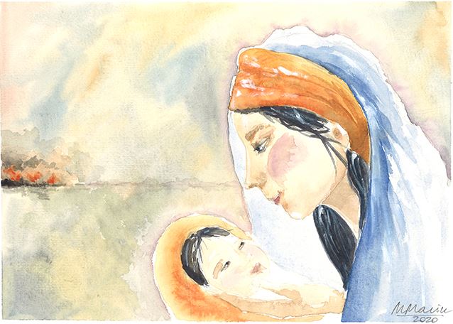 Buon Natale 2020 - Marina Marin Disegno