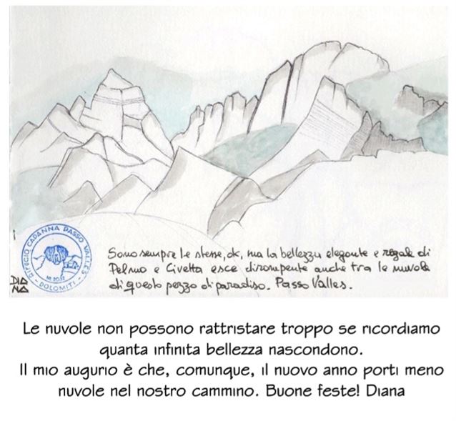 Buon Natale 2020 - Diana Zacchello Disegno