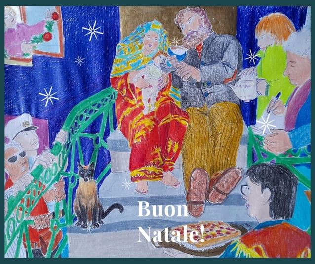 Buon Natale 2020 - Auguri da parte di Antonio Mascia e Ivana Mulatero