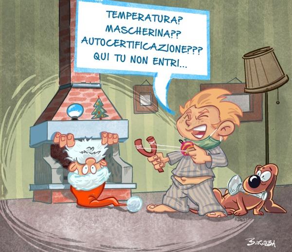 Buon Natale 2020 - Barnaba Salvador Disegno