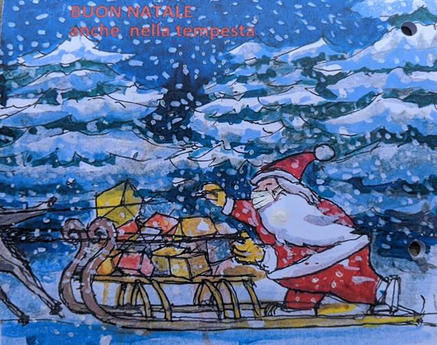Buon Natale 2020 - Auguri da parte di Claudio, Chiara, Eleonora Borsato