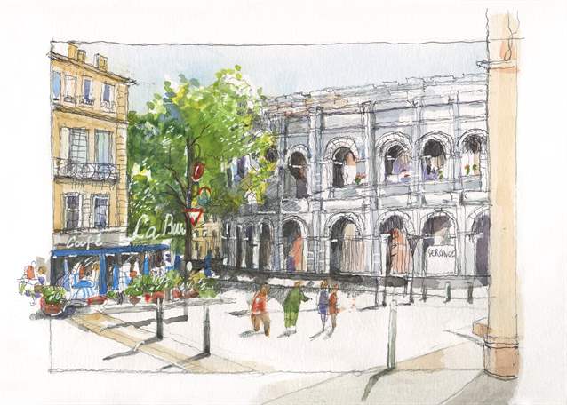 Nimes - Gian Vittorio Plazzogna
